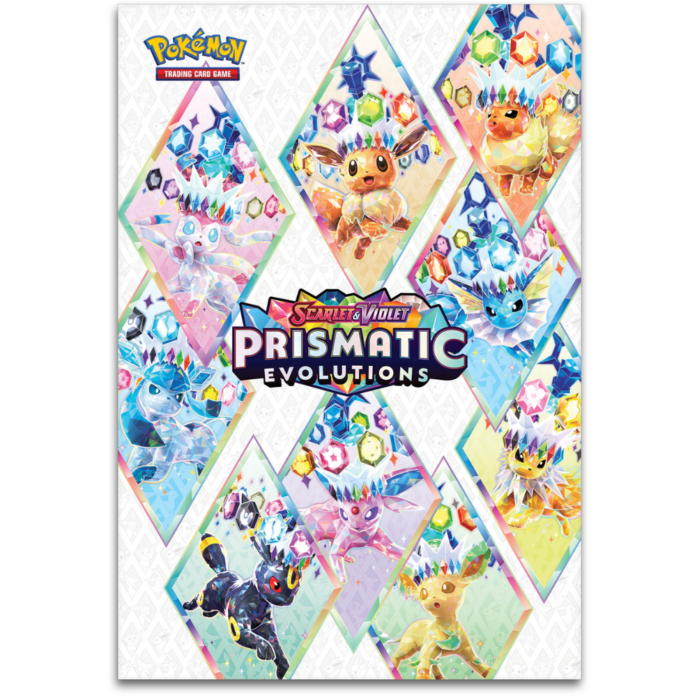 Pokémon Scarlet & Violet Prismatic Evolutions Poster Collection