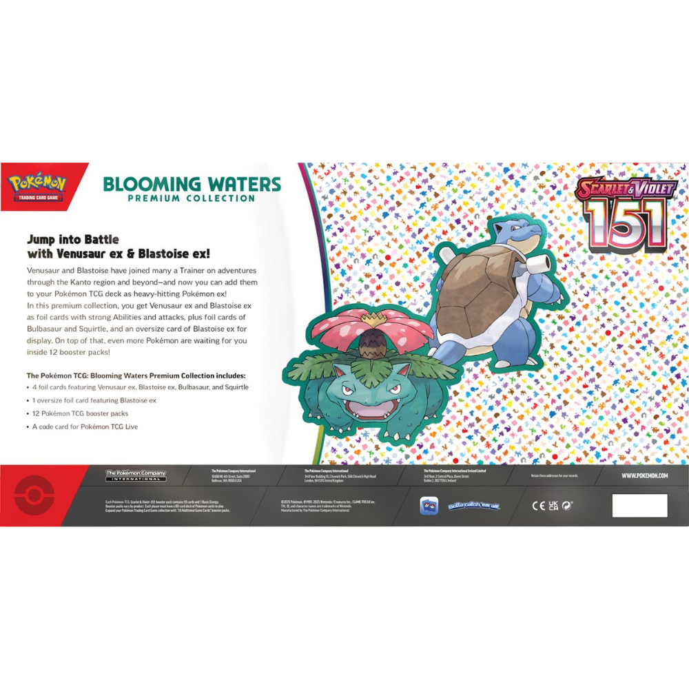 Pokémon Scarlet & Violet 151 Blooming Waters Premium Collection