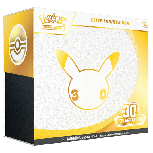 Pokémon TCG 30th Celebration Elite Trainer Box – verpakking voorzijde