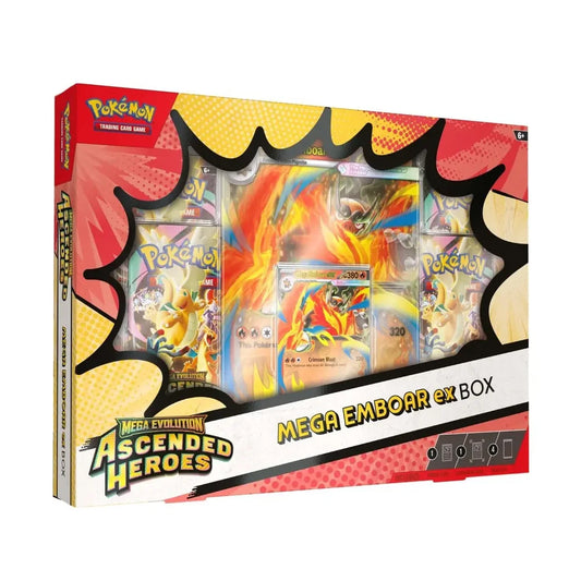 Pokémon TCG: Ascended Heroes – Mega Emboar ex Box