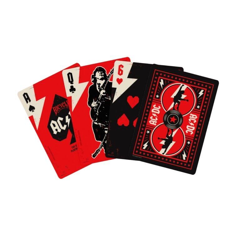 Bicycle AC/DC Speelkaarten – Limited Edition Poker Deck