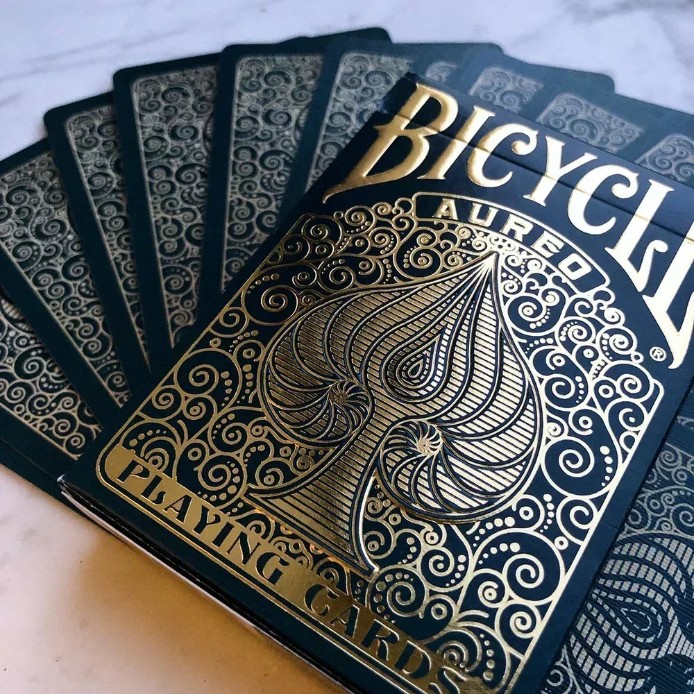Bicycle Aureo Speelkaarten – Premium Geometric Poker Deck