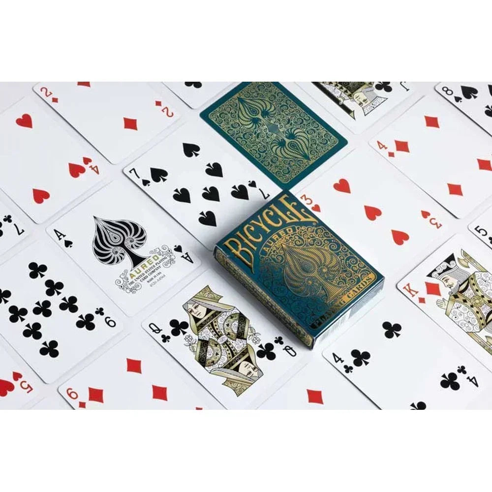 Bicycle Aureo Speelkaarten – Premium Geometric Poker Deck