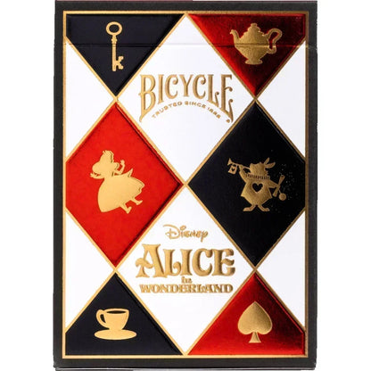 Bicycle Disney Alice in Wonderland Speelkaarten – Limited Edition Poker Deck