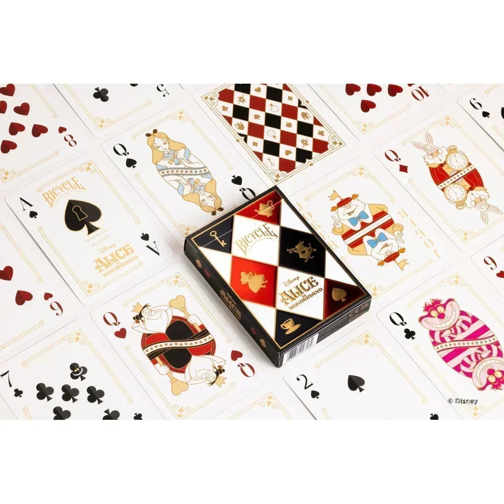 Bicycle Disney Alice in Wonderland Speelkaarten – Limited Edition Poker Deck