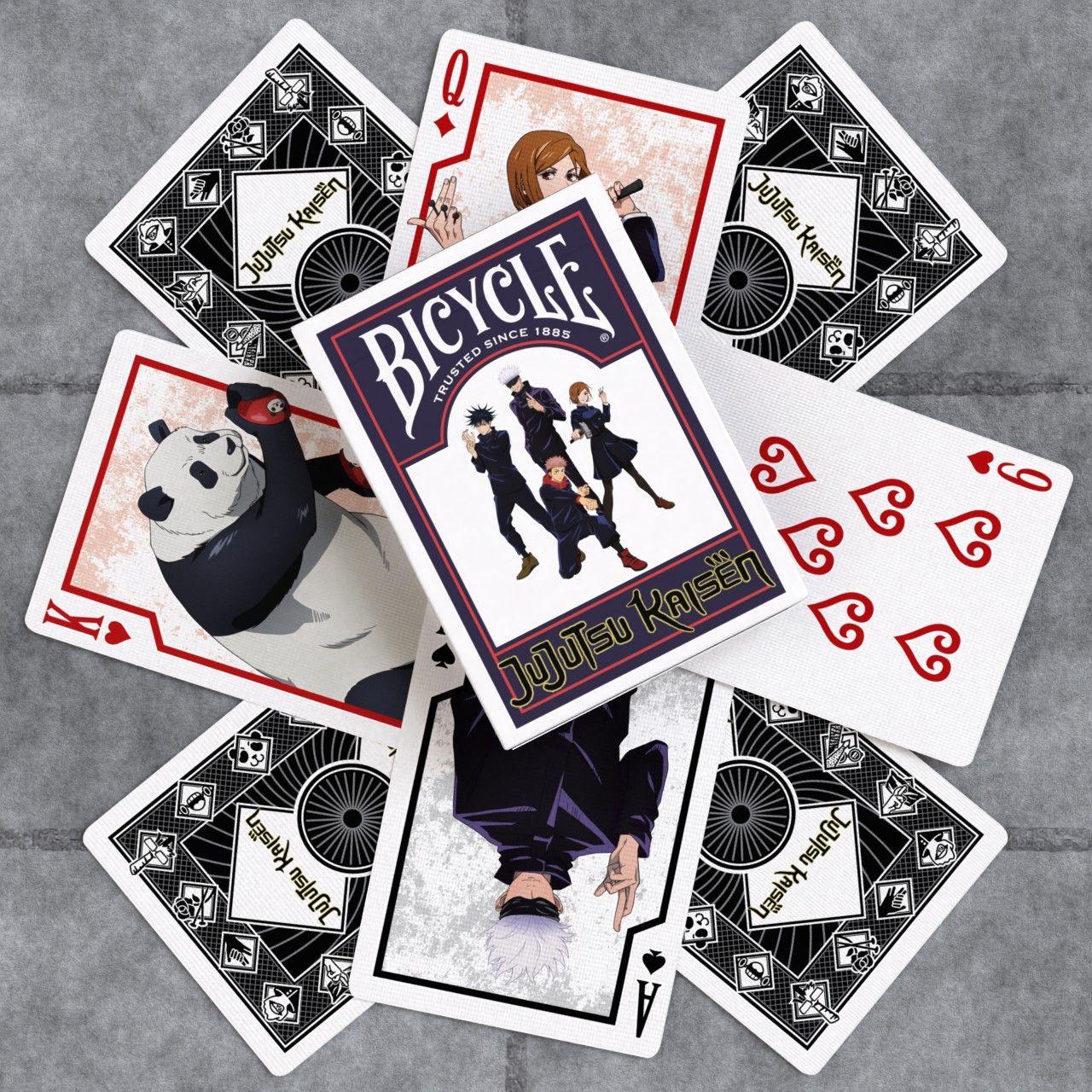 Bicycle Jujutsu Kaisen Speelkaarten – Limited Edition Poker Deck