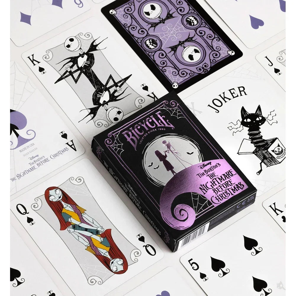 Bicycle Disney Nightmare Before Christmas Speelkaarten – Limited Edition Poker Deck