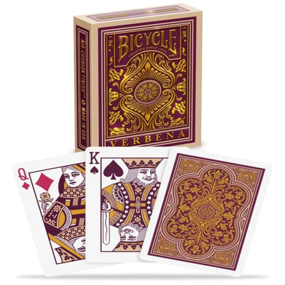 Bicycle Verbena Speelkaarten – Premium Floral Poker Deck