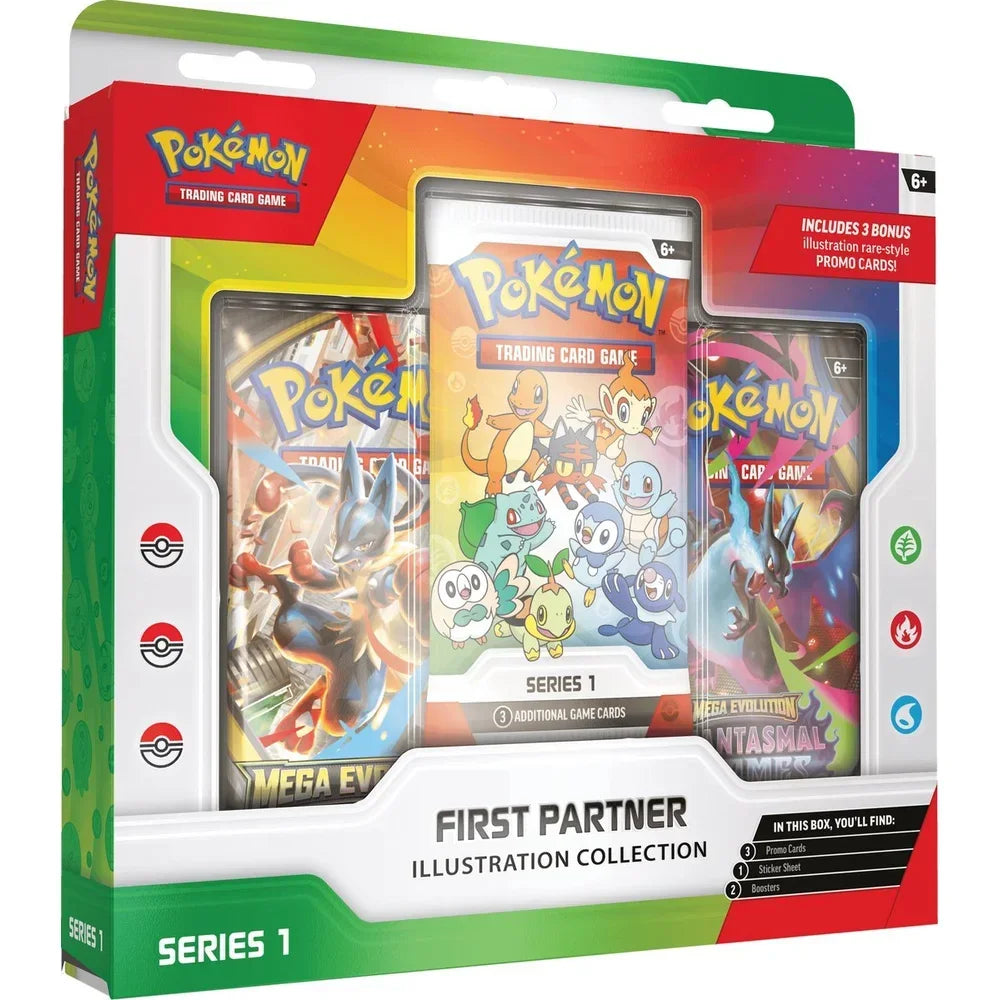 Pokémon TCG – First Partner Illustration Collection – Series 1