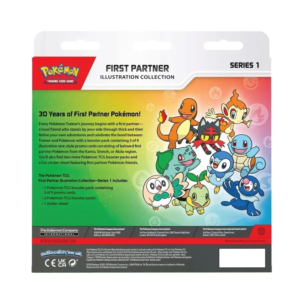 Pokémon TCG – First Partner Illustration Collection – Series 1