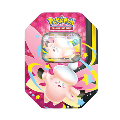 Pokémon TCG: Mega Moonlit EX Tin – Mega Clefable EX