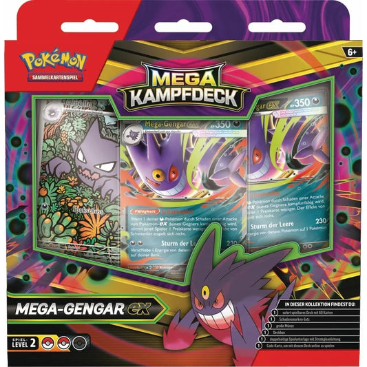 Pokémon TCG – Mega Gengar EX Kampfdeck (Duits)