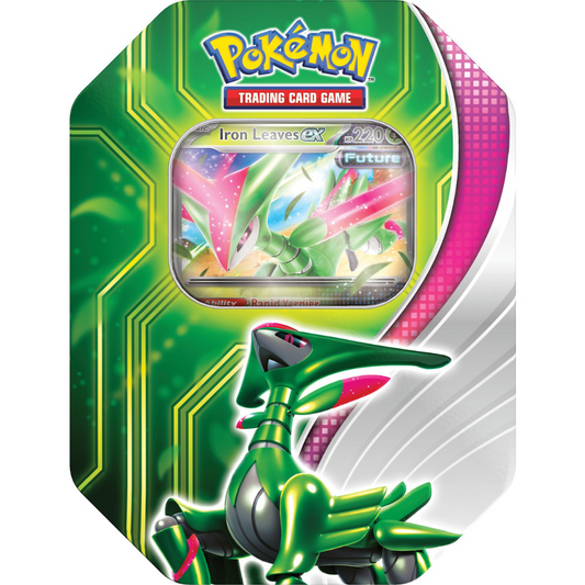 Pokémon Paradox Clash EX Tin Iron Leaves