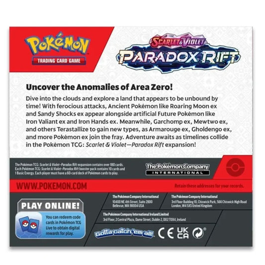 Pokémon Scarlet & Violet – Paradox Rift Booster Box