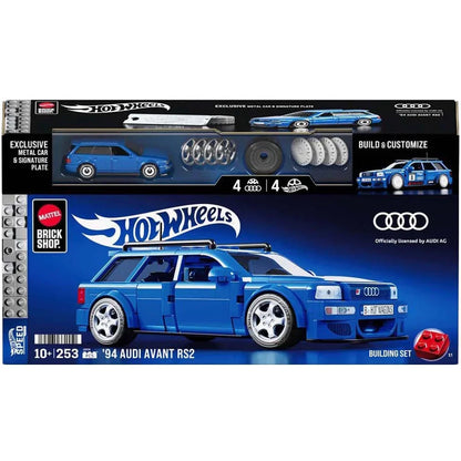 Mattel Brick Shop Hot Wheels – '94 Audi Avant RS2 Bouwset