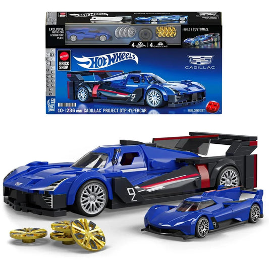 Mattel Brick Shop Hot Wheels – Cadillac Project GTP Hypercar Bouwset
