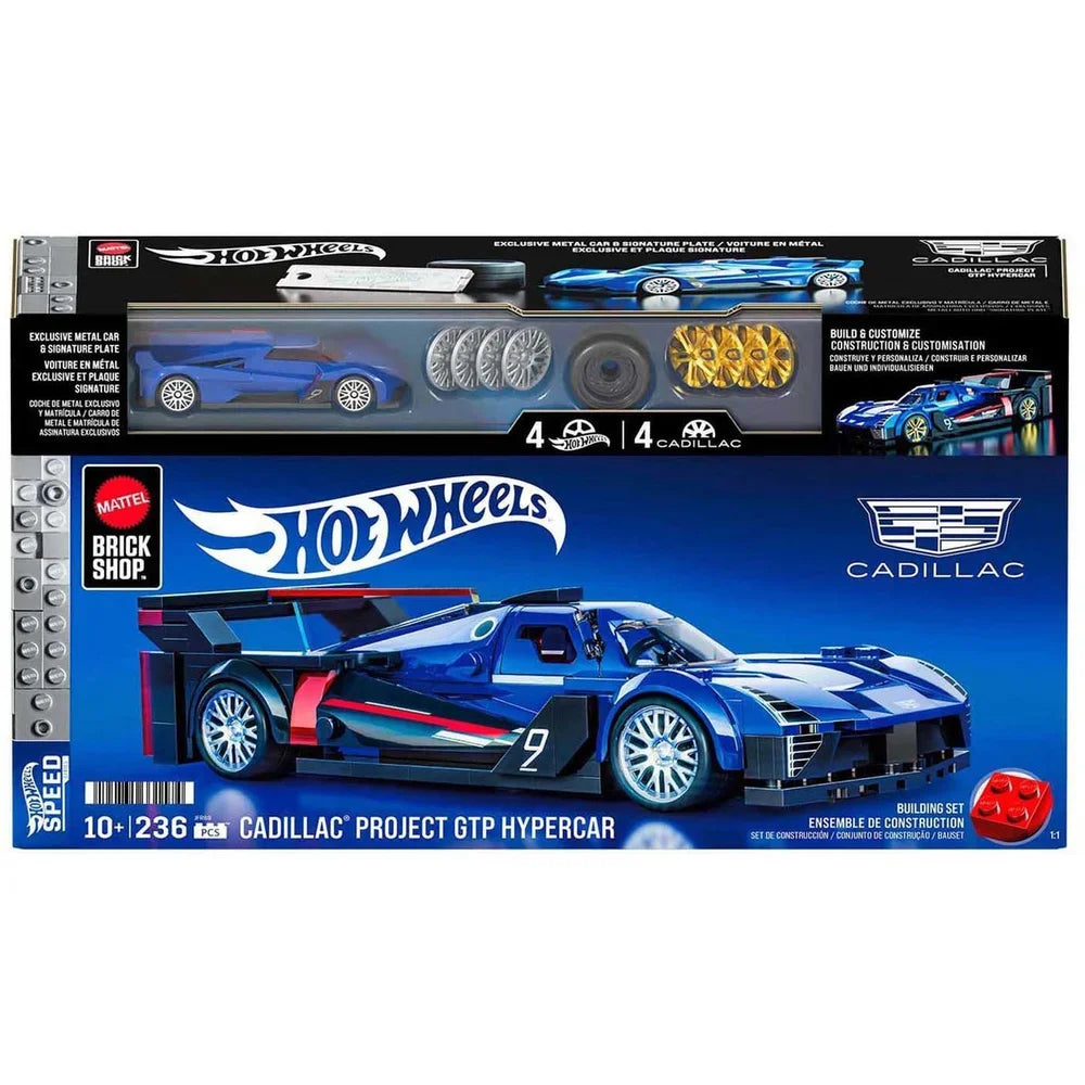 Mattel Brick Shop Hot Wheels – Cadillac Project GTP Hypercar Bouwset