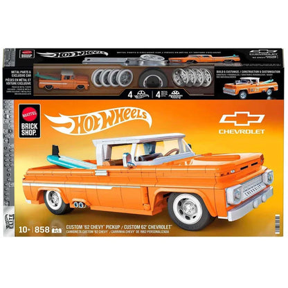 Mattel Brick Shop Hot Wheels – Custom ’62 Chevy Pickup Bouwset