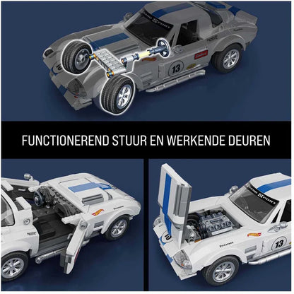 Mattel Brick Shop Hot Wheels – Corvette Grand Sport Bouwset