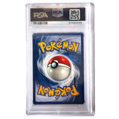 Giovanni’s Magikarp 73/132 Gym Challenge 1st Edition PSA 9, certificaat 57453446 – achterzijde